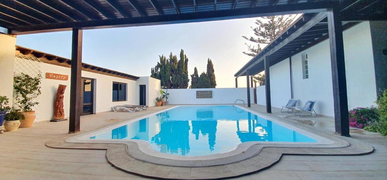 Villa Nazoly, Oasis De Tranquilidad Con Piscina Privada En El Corazon De Lanzarote Nazaret Esterno foto